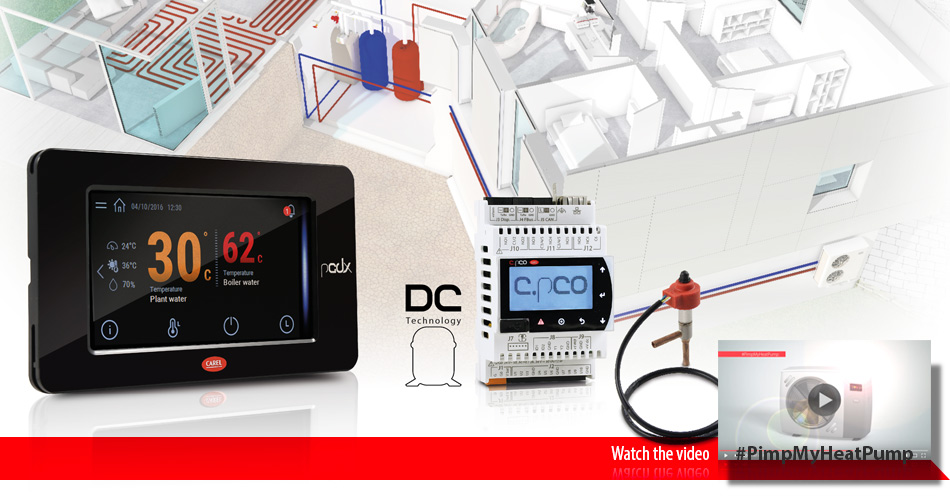 Smart and Comfort Control, PRODUCTS, Air to water heat pump Systems